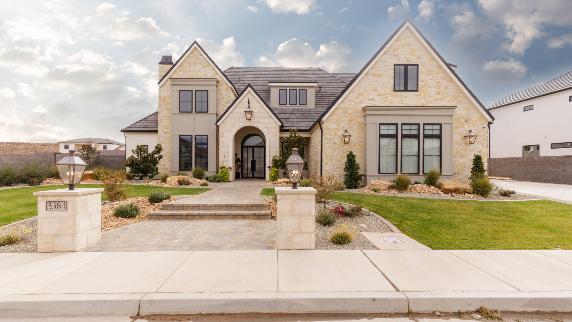 Custom home built by J.W. West Homes in St. George, Utah