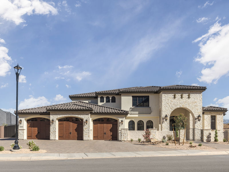Custom home in Banded Ridge, St. George, Utah