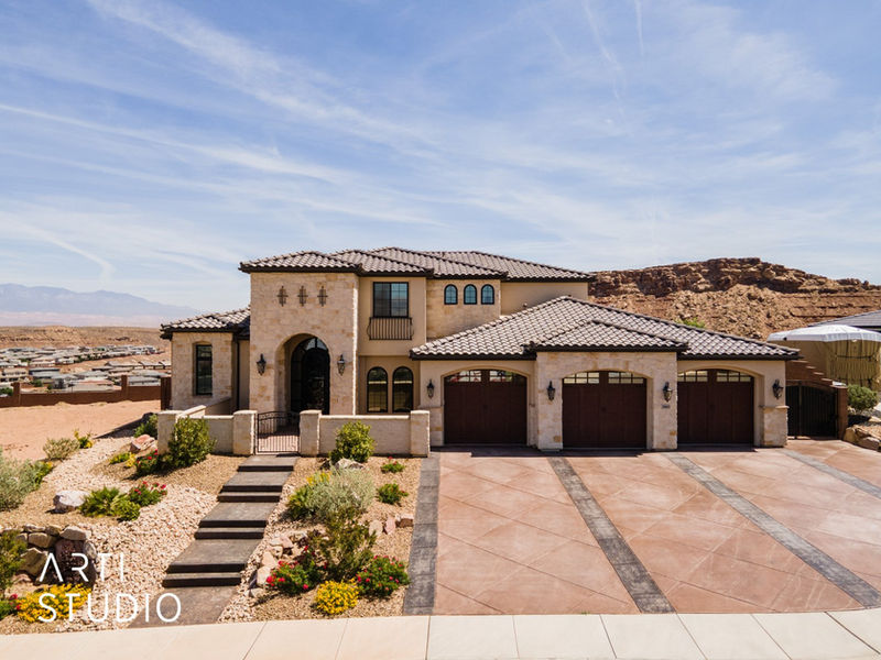 New construction home in Desert Pointe, St. George