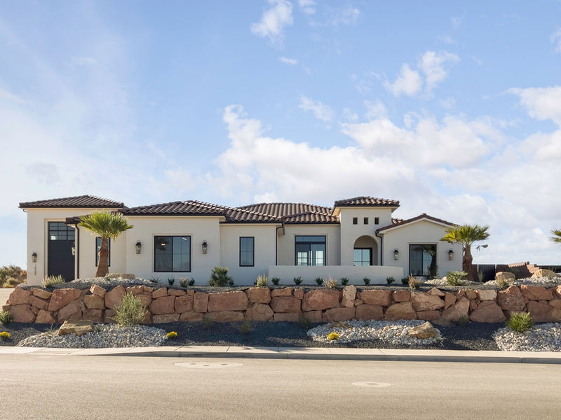 Custom home in Desert Solace, St. George